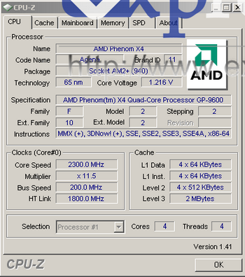 phenom 9500